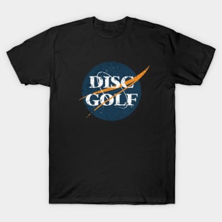 DIsc Golf Space Vintage T-Shirt